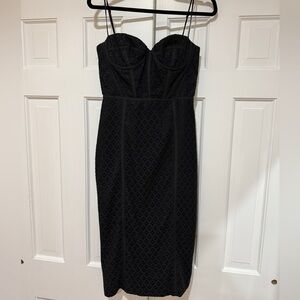 NWT Bardot Underwire Lace Midi Dress